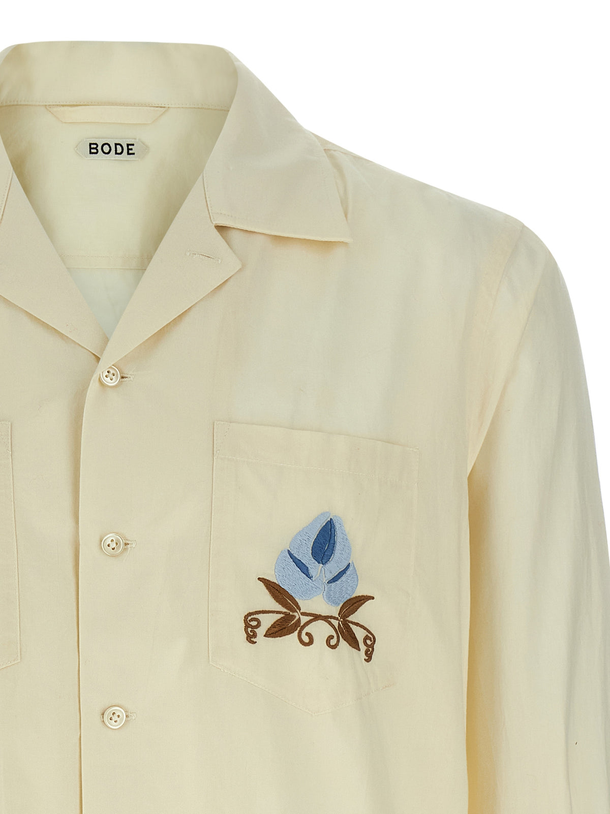 Beige Cotton Blouse