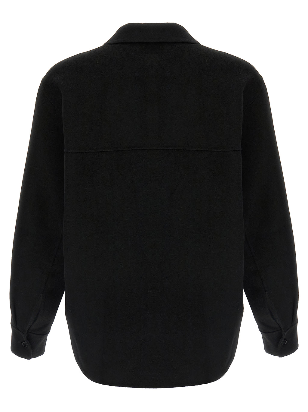 Séfr Black Wool Shirt