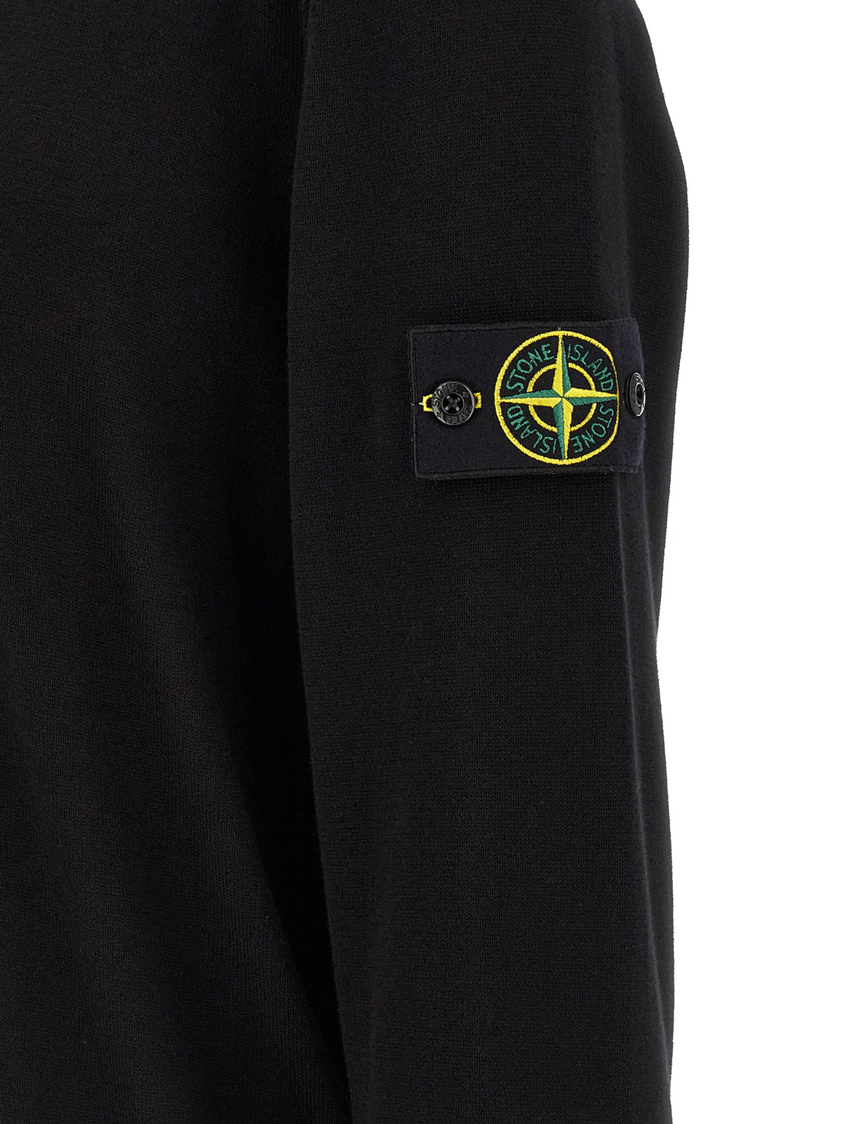 Black Cotton Cardigan