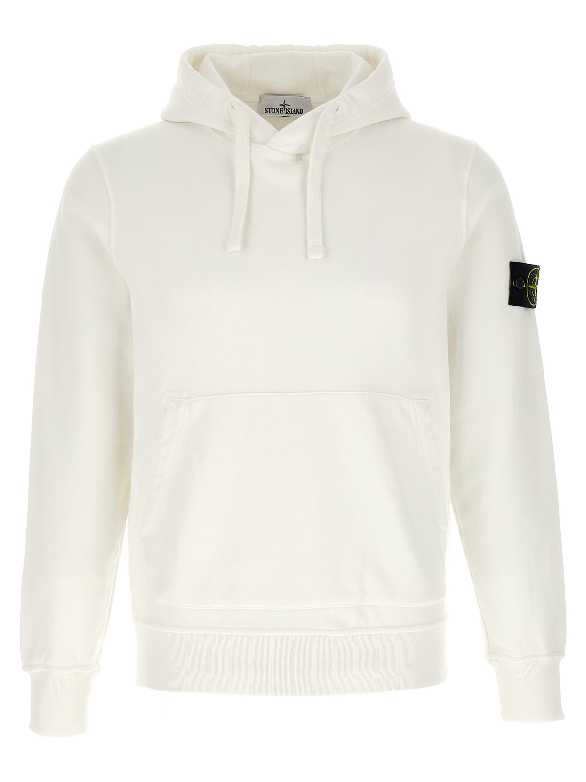 White Cotton Sweatshirt