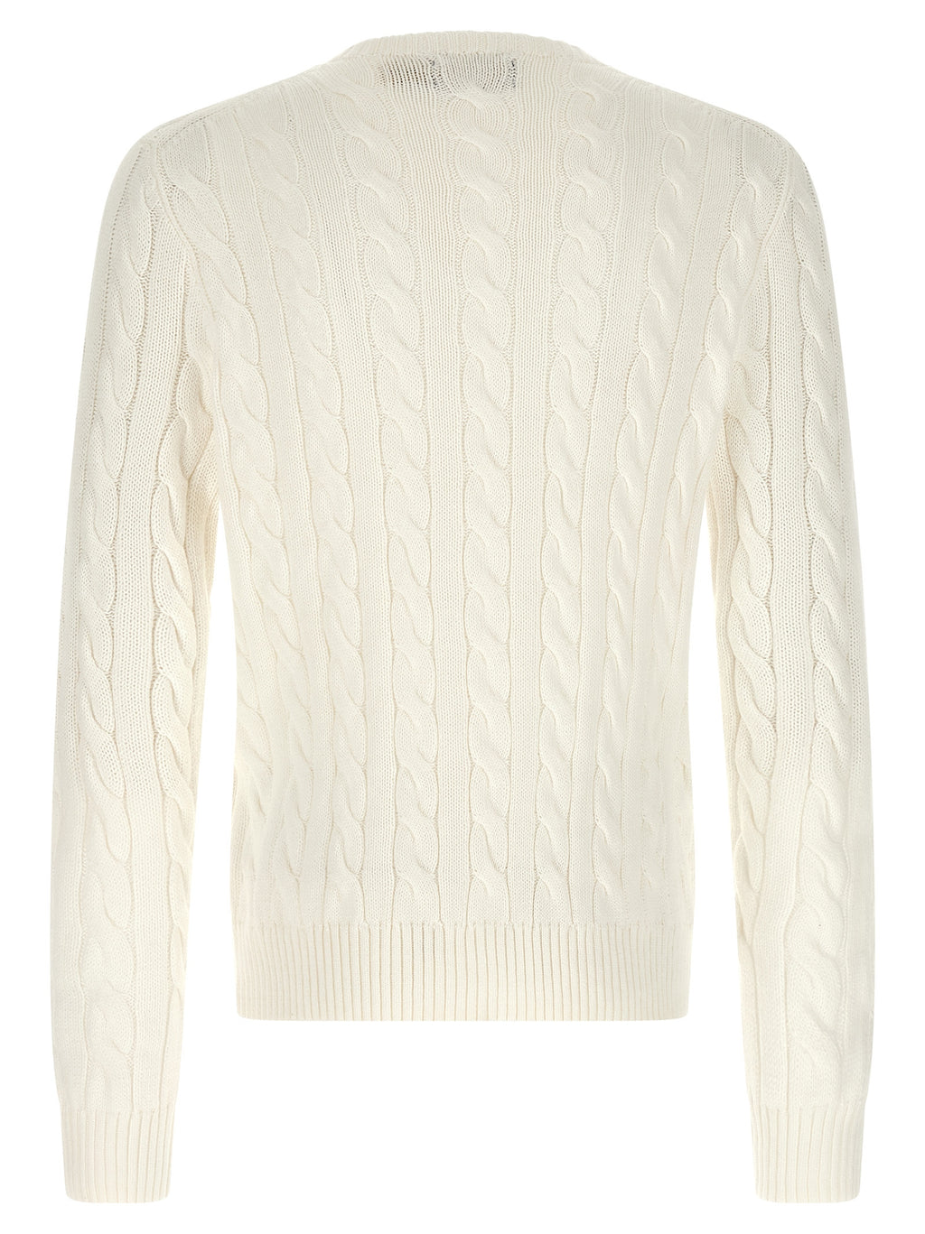 Polo Ralph Lauren White Cotton Cardigan