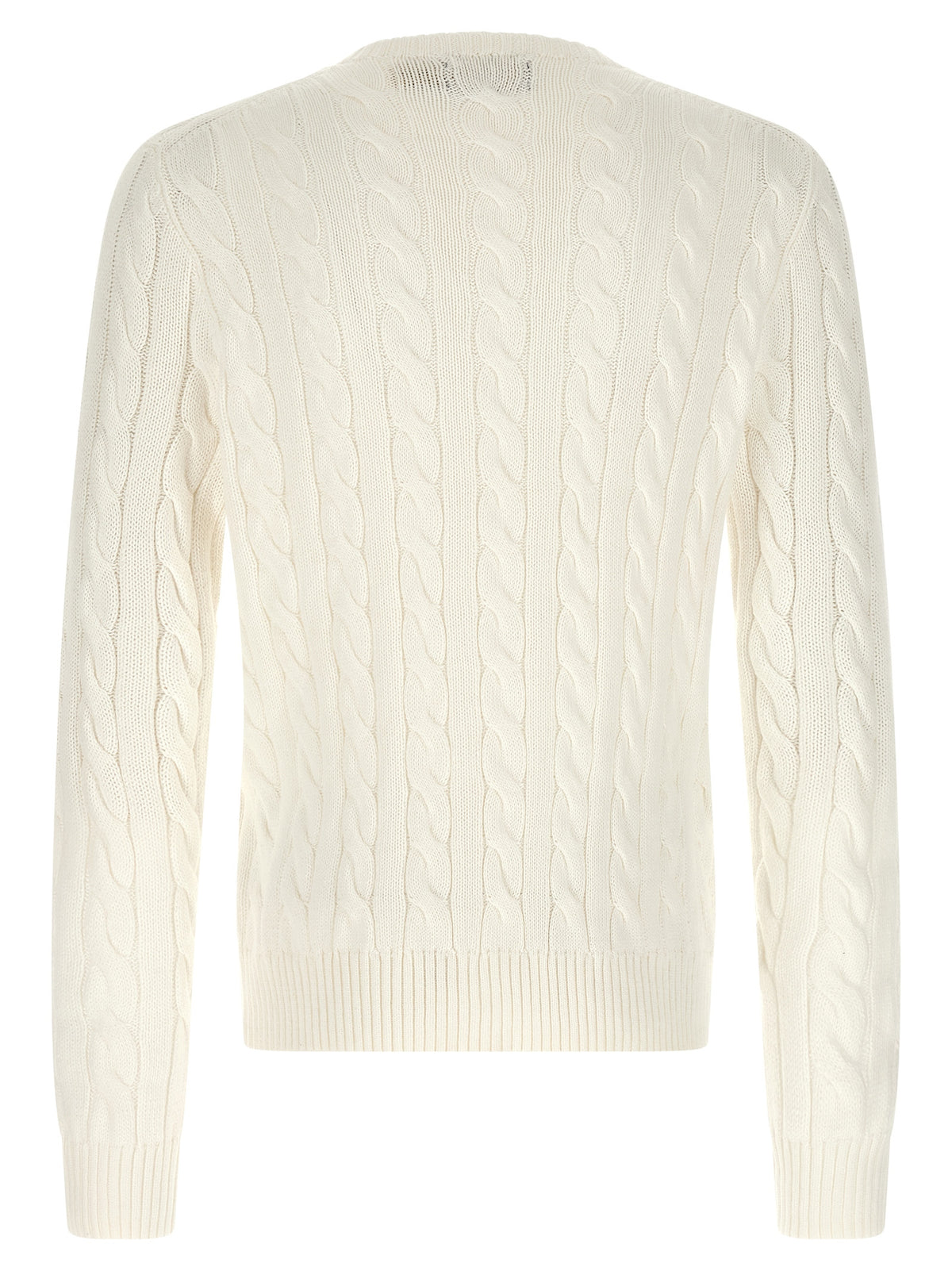 Polo Ralph Lauren White Cotton Cardigan