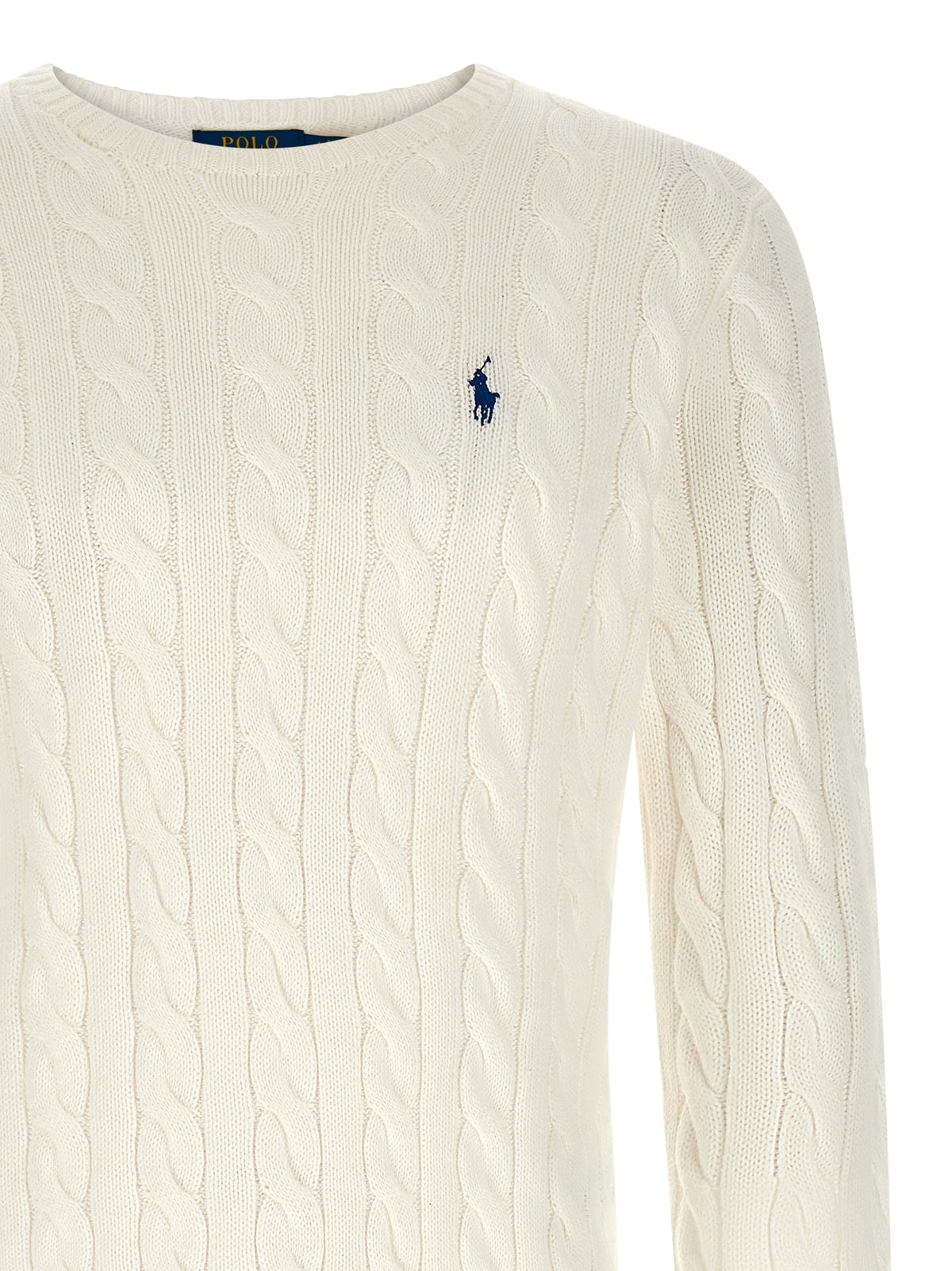 Polo Ralph Lauren White Cotton Cardigan
