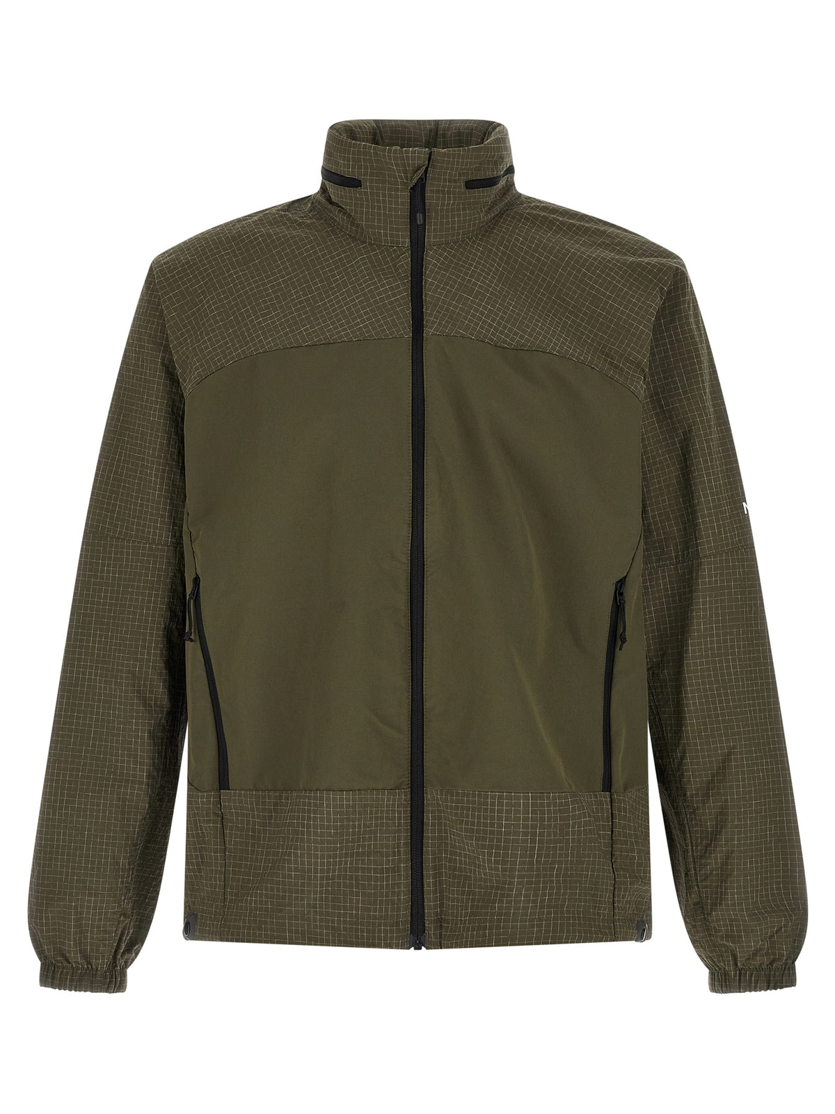 Bicolor Nylon Shell Jacket
