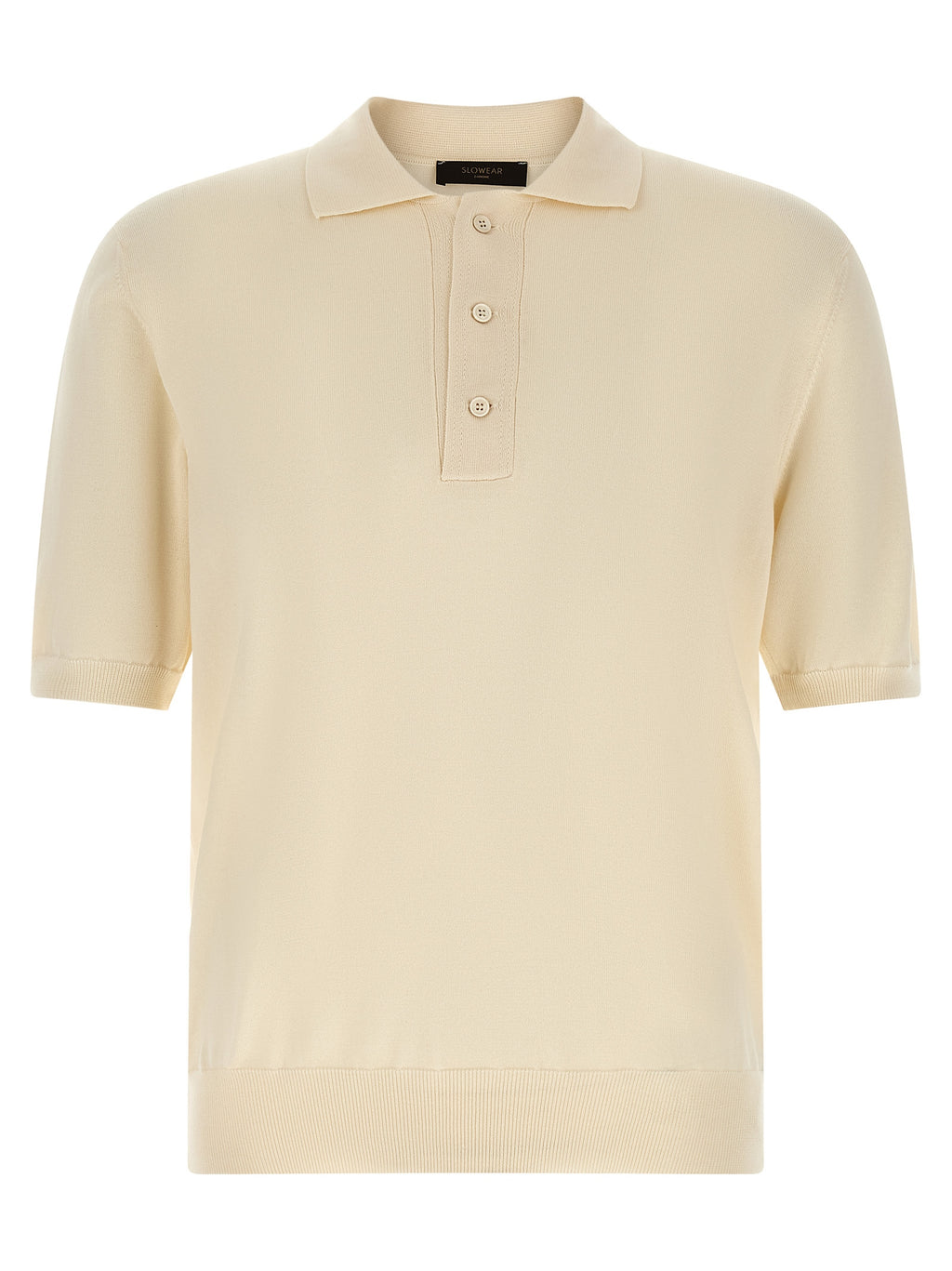 Zanone Beige Cotton Polo Shirt
