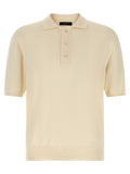 Zanone Beige Cotton Polo Shirt