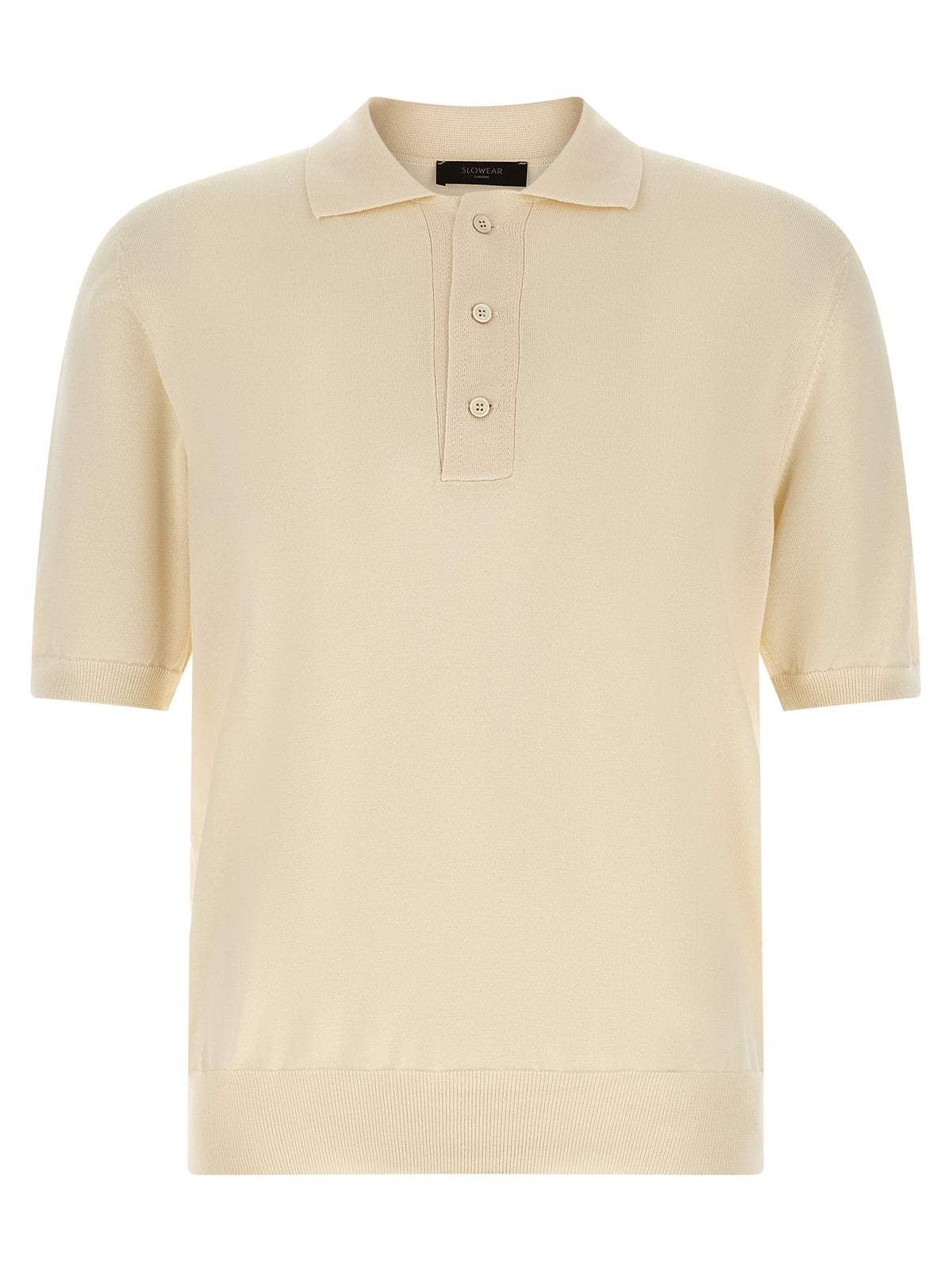 Zanone Beige Cotton Polo Shirt