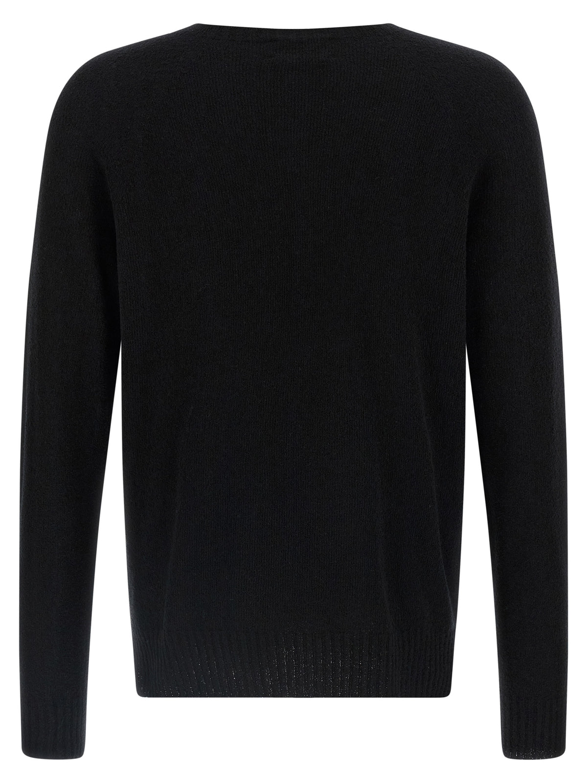 Black Cotton Cardigan