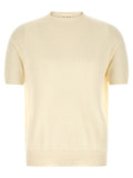 MA'RY'YA White Cotton Cardigan