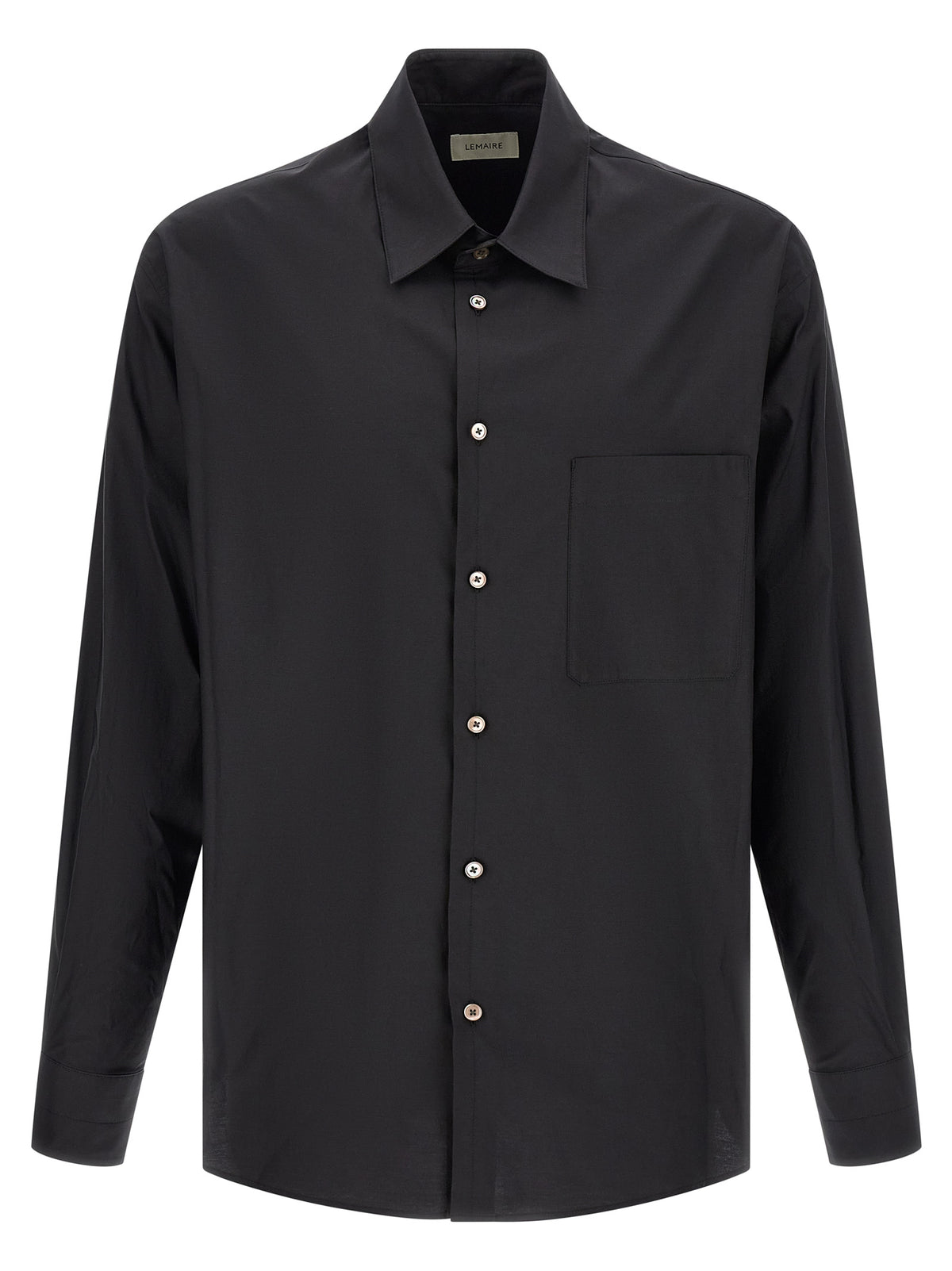 Lemaire Black Cotton Shirt