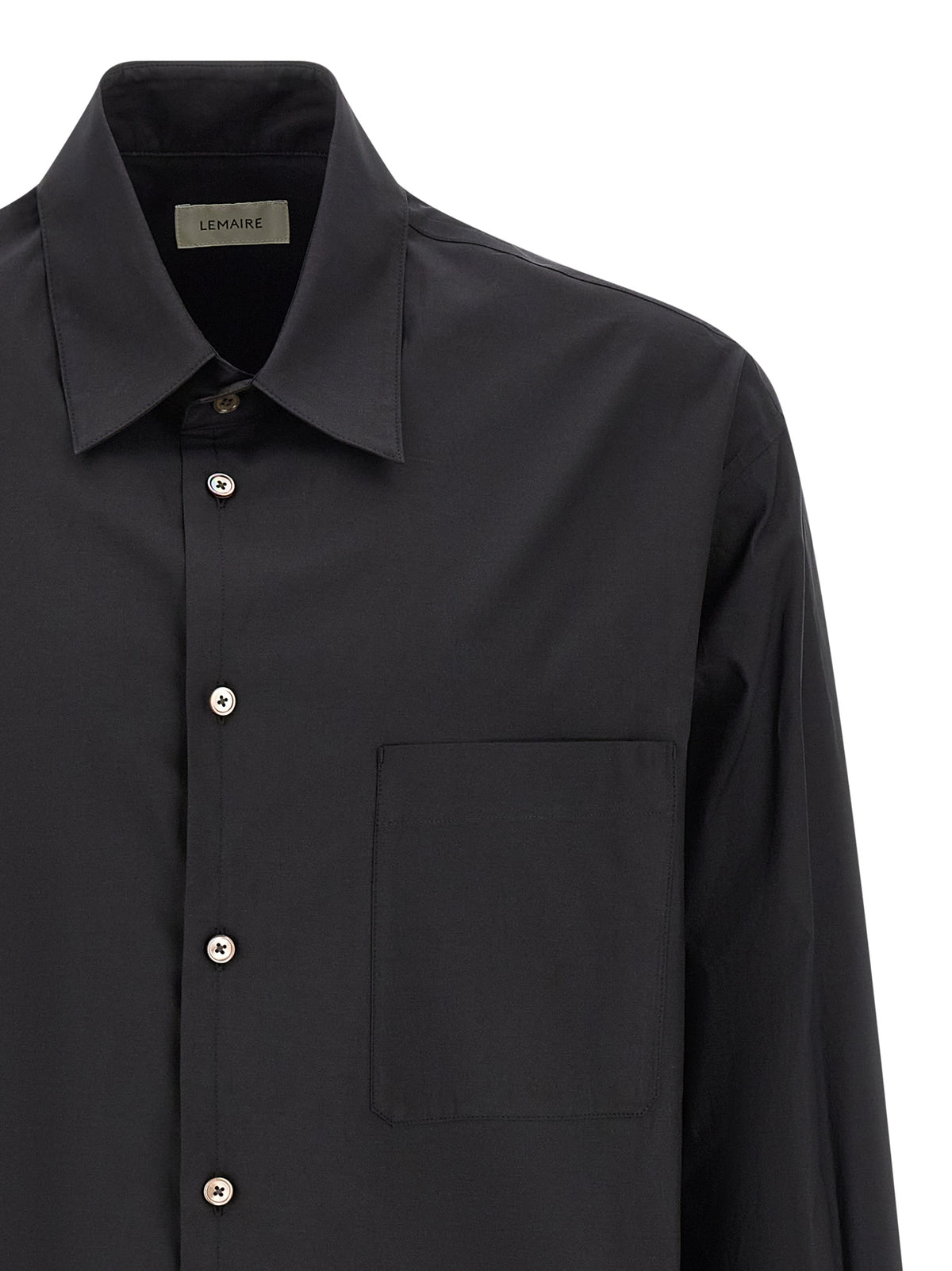 Lemaire Black Cotton Shirt