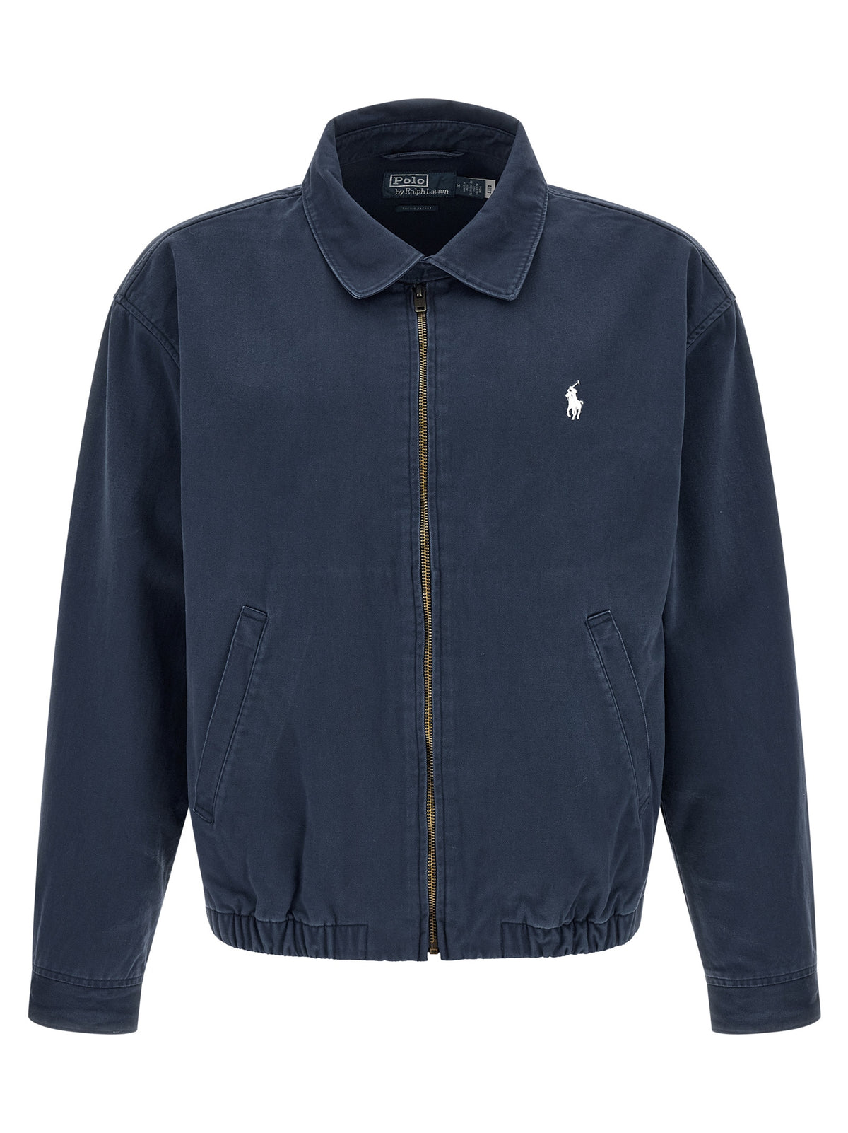 Polo Ralph Lauren Blue Cotton Long Jacket
