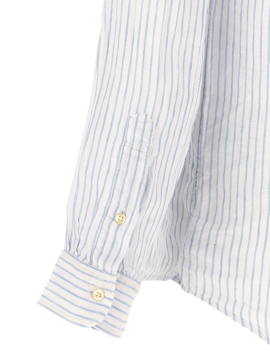 Polo Ralph Lauren Blue Linen Shirt