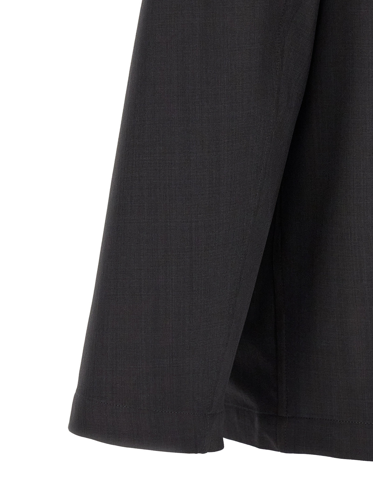 Second/Layer Grey Polyester Shirt