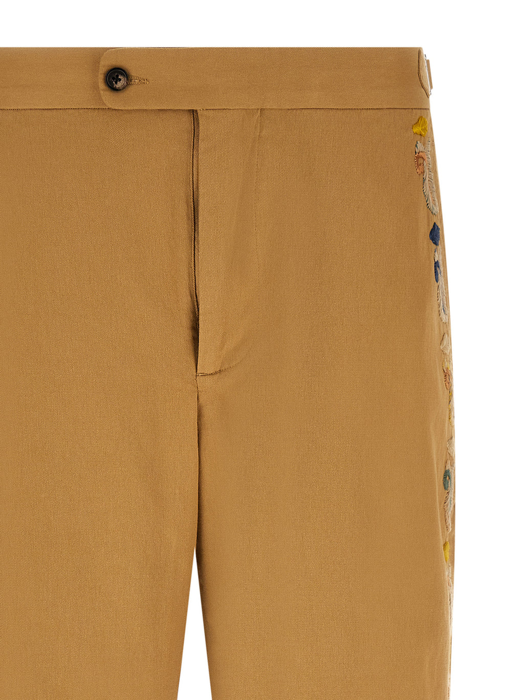 Bode Beige Cotton Casual Trousers
