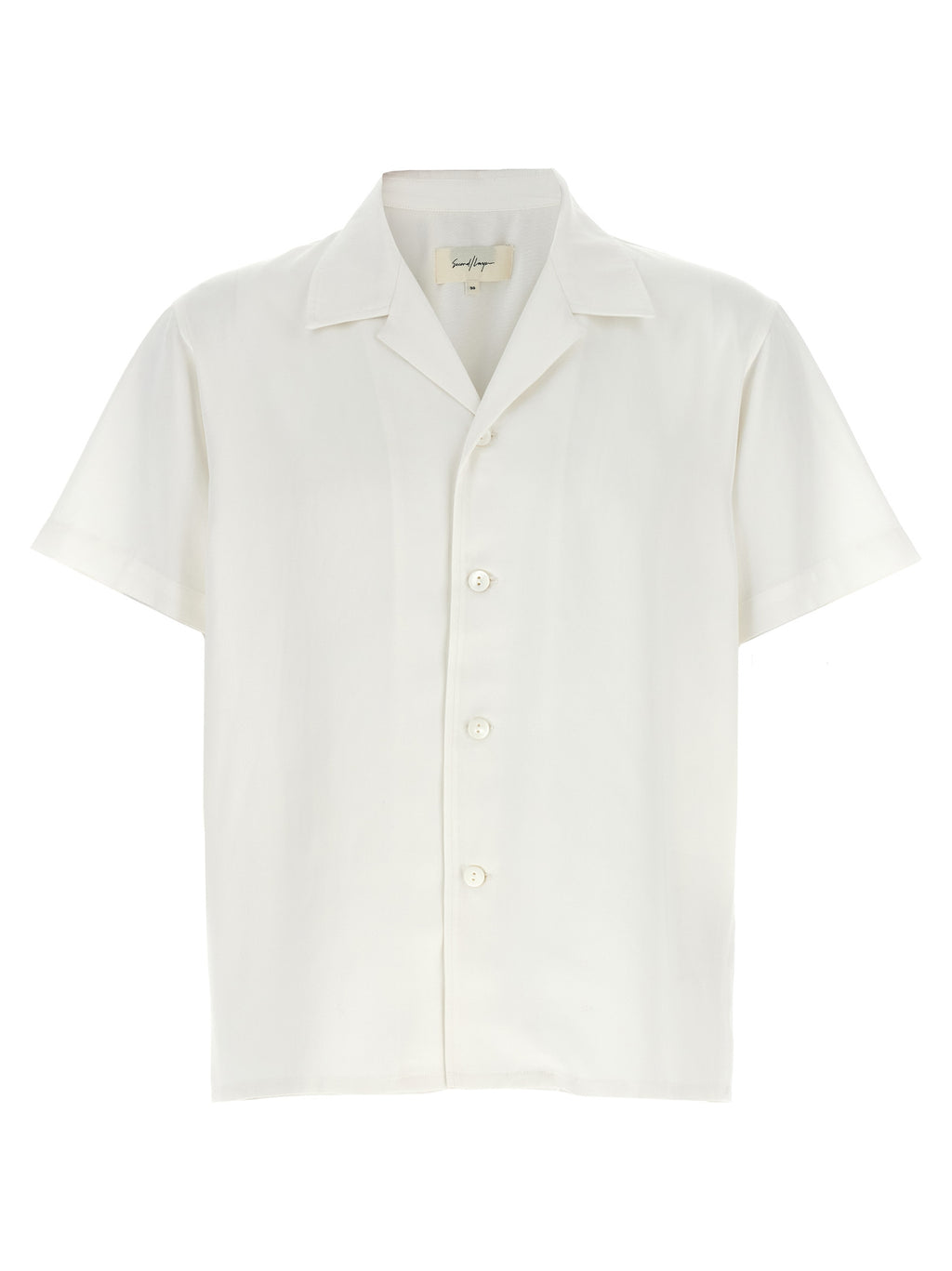 Second/Layer White Lyocell Shirt