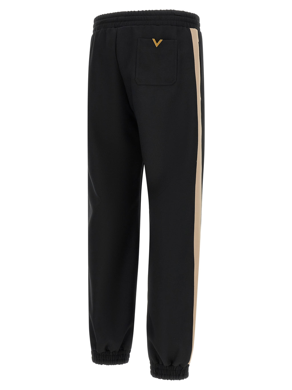 Valentino Garavani Black Polyester Track Pants