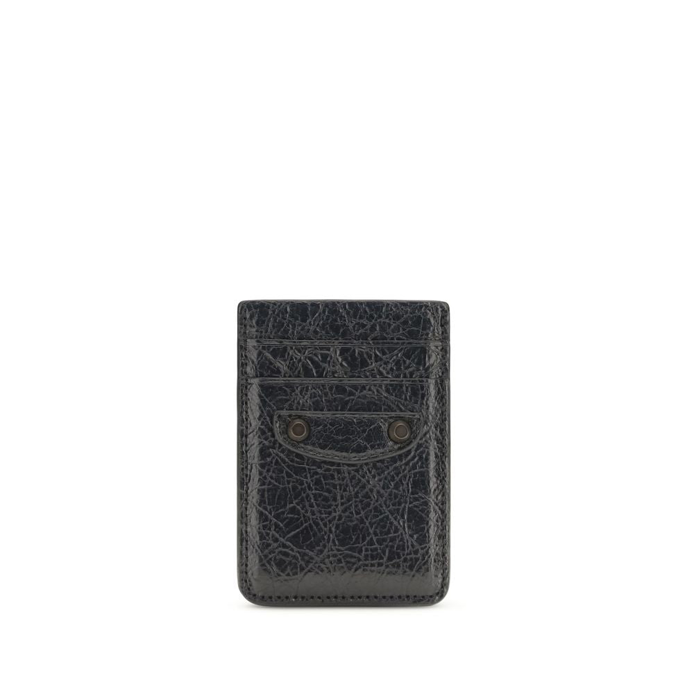 Balenciaga Black Lambskin Wallet