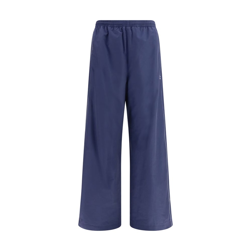 Balenciaga Blue Cotton Track Pants
