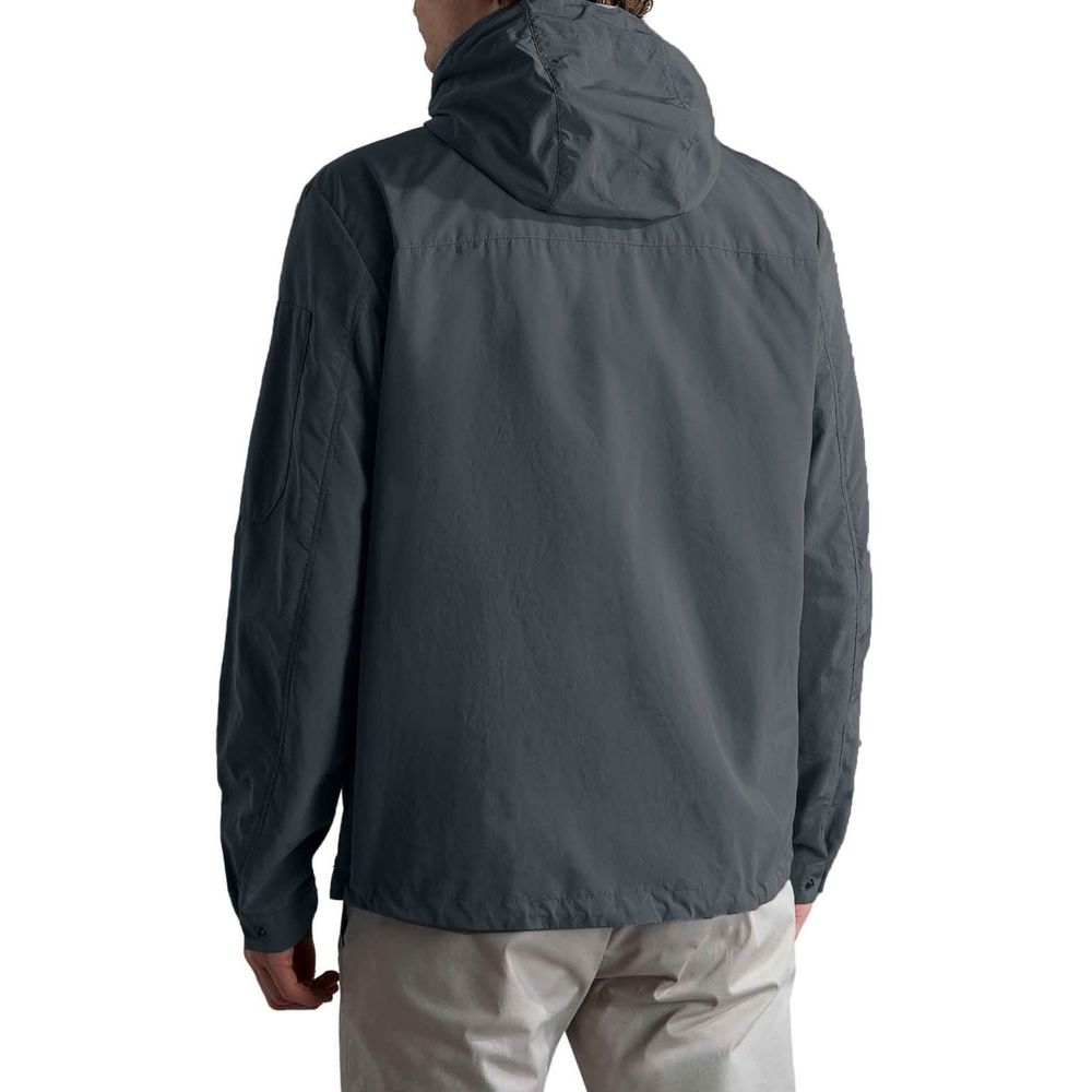 Paul & Shark Grey Nylon Shell Jacket