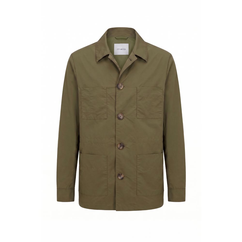 Malo Green Nylon Jacket