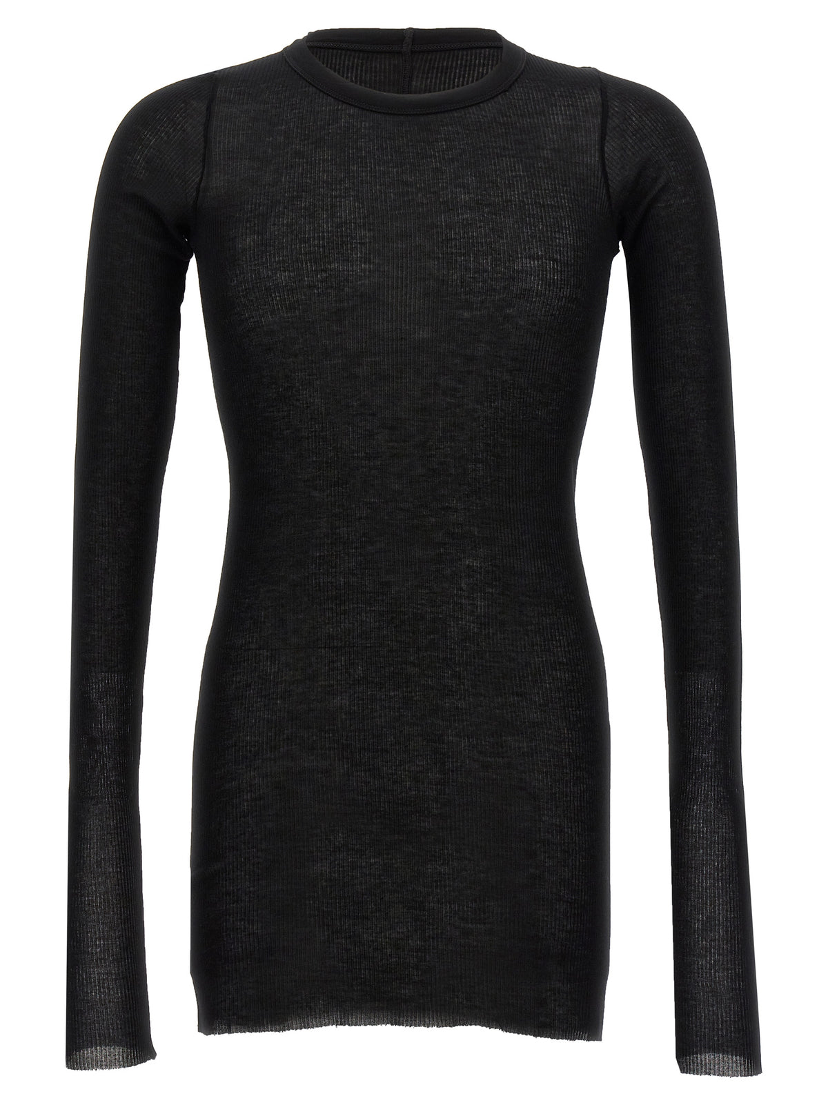 Black Viscose T-Shirt