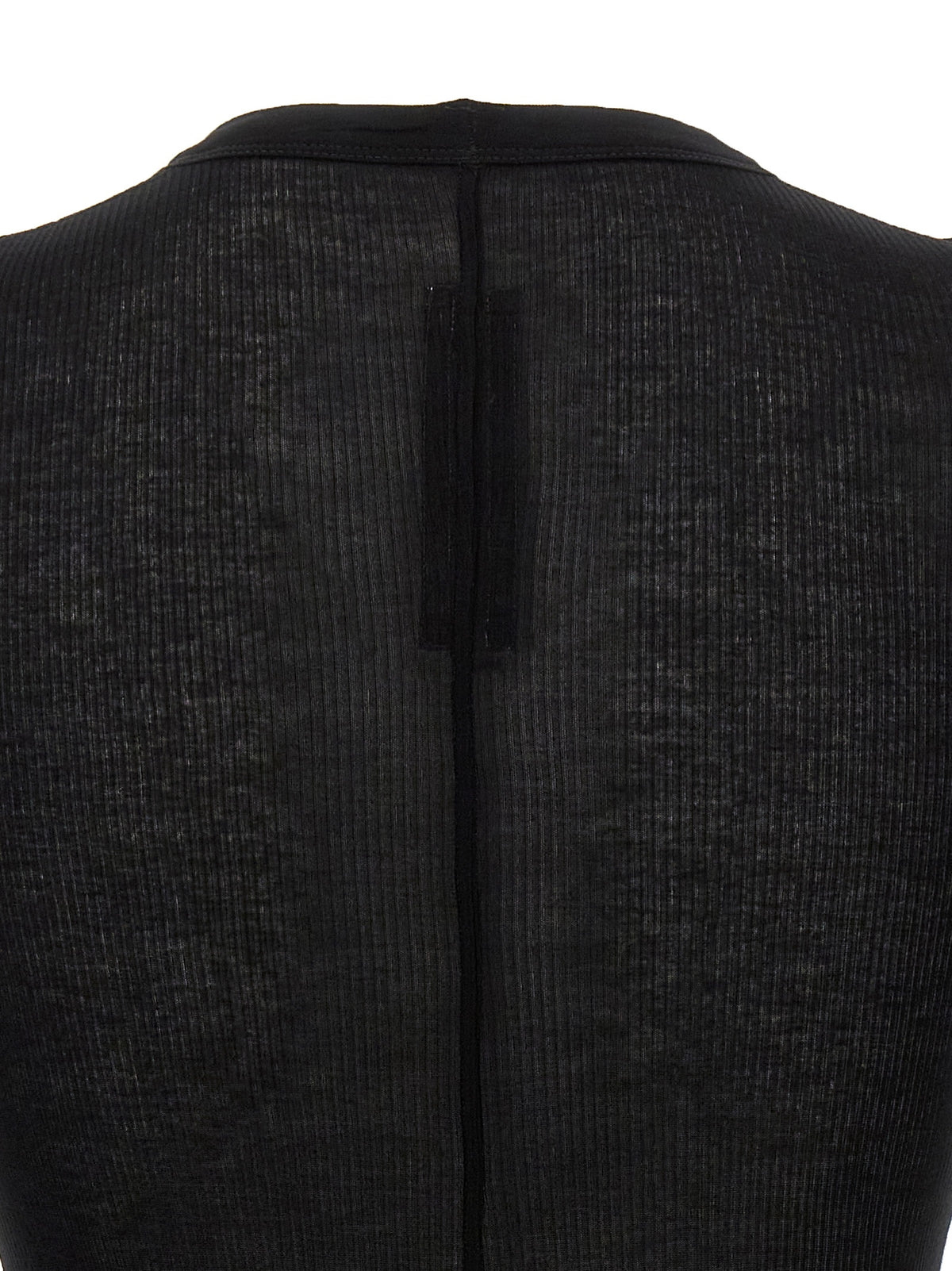 Black Viscose T-Shirt