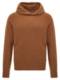 MA'RY'YA Brown Wool Cardigan