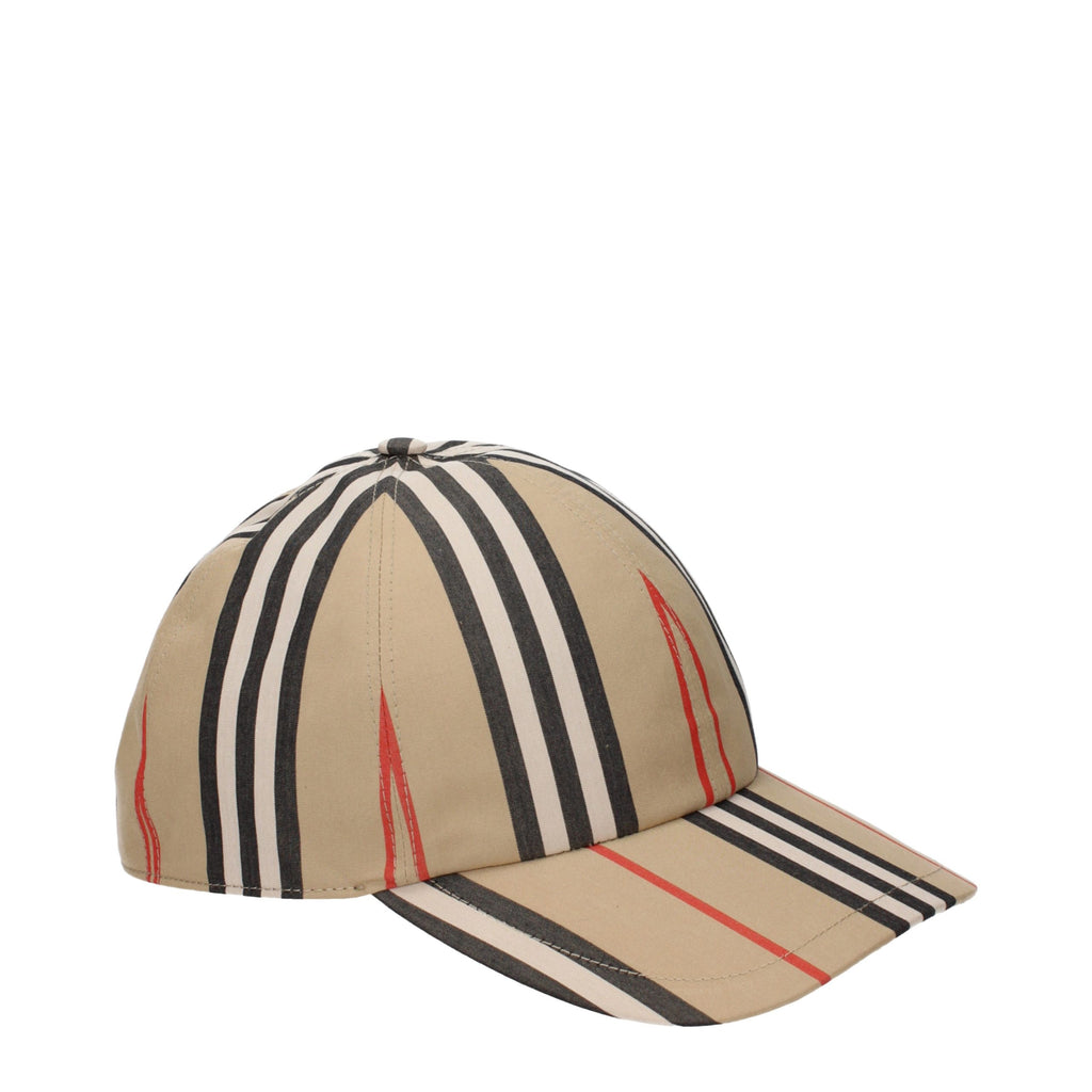 Burberry Beige Cotton Baseball Cap