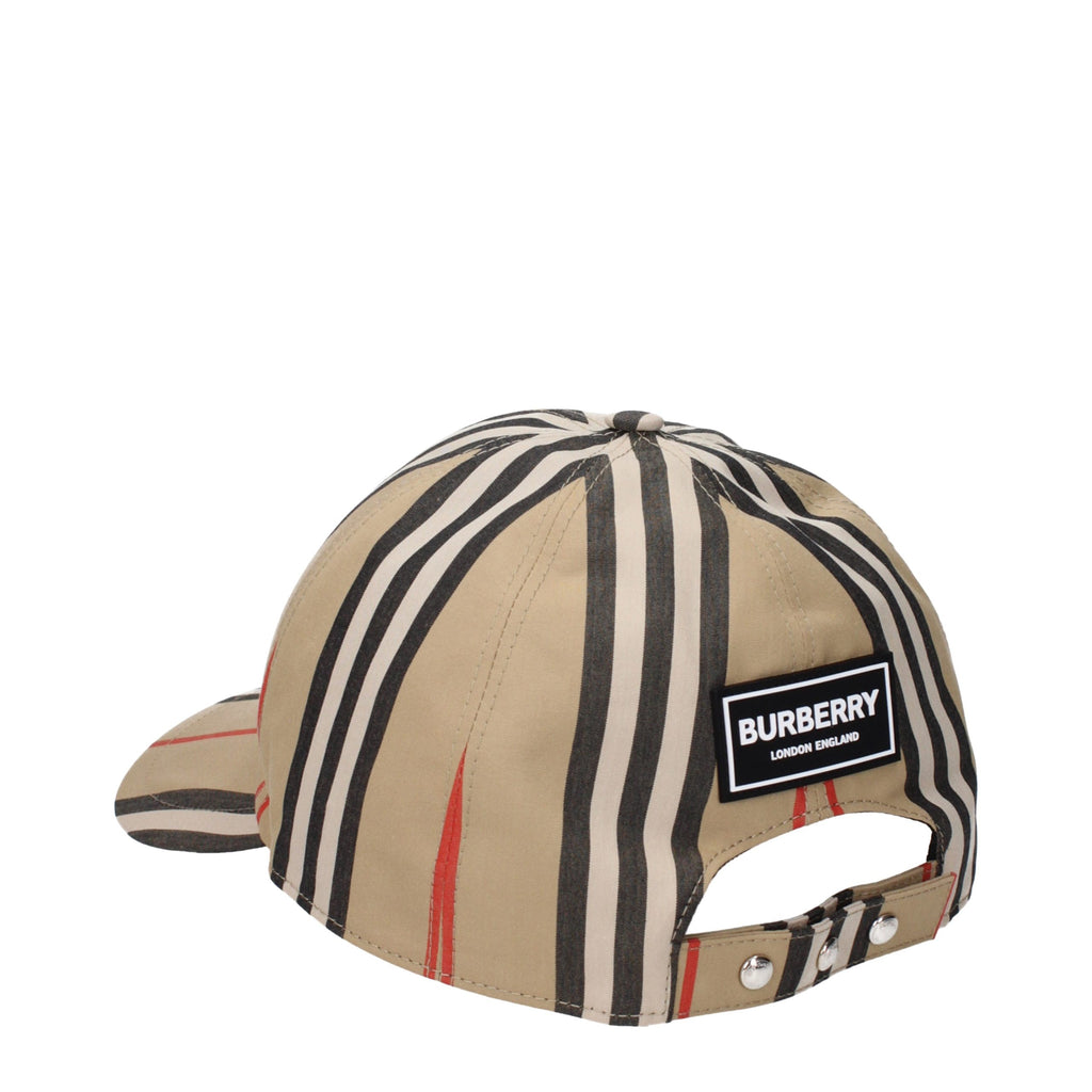 Burberry Beige Cotton Baseball Cap