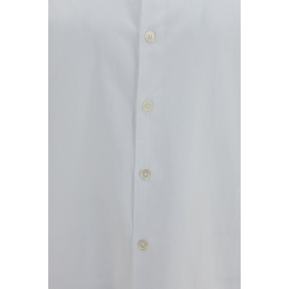 White Tencel Dress Shirt