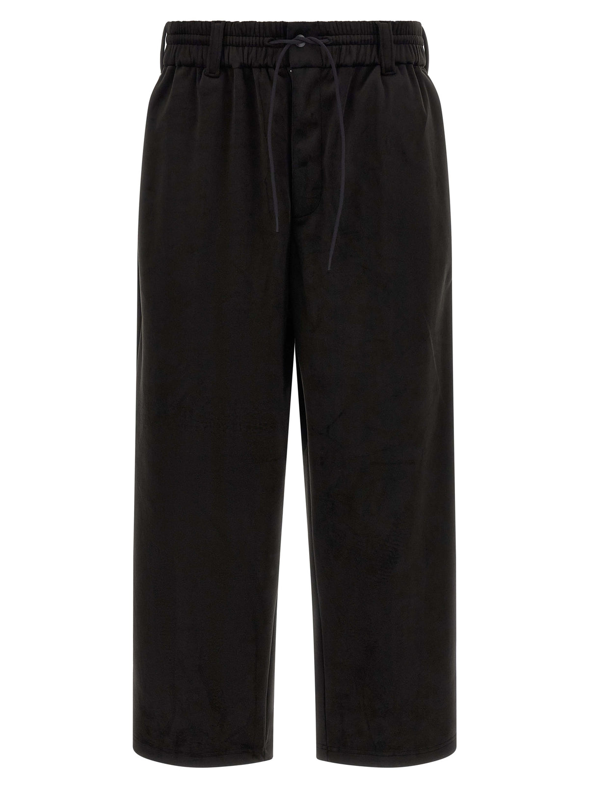 Black Recycled Polyester Joggers (Workout Pants)