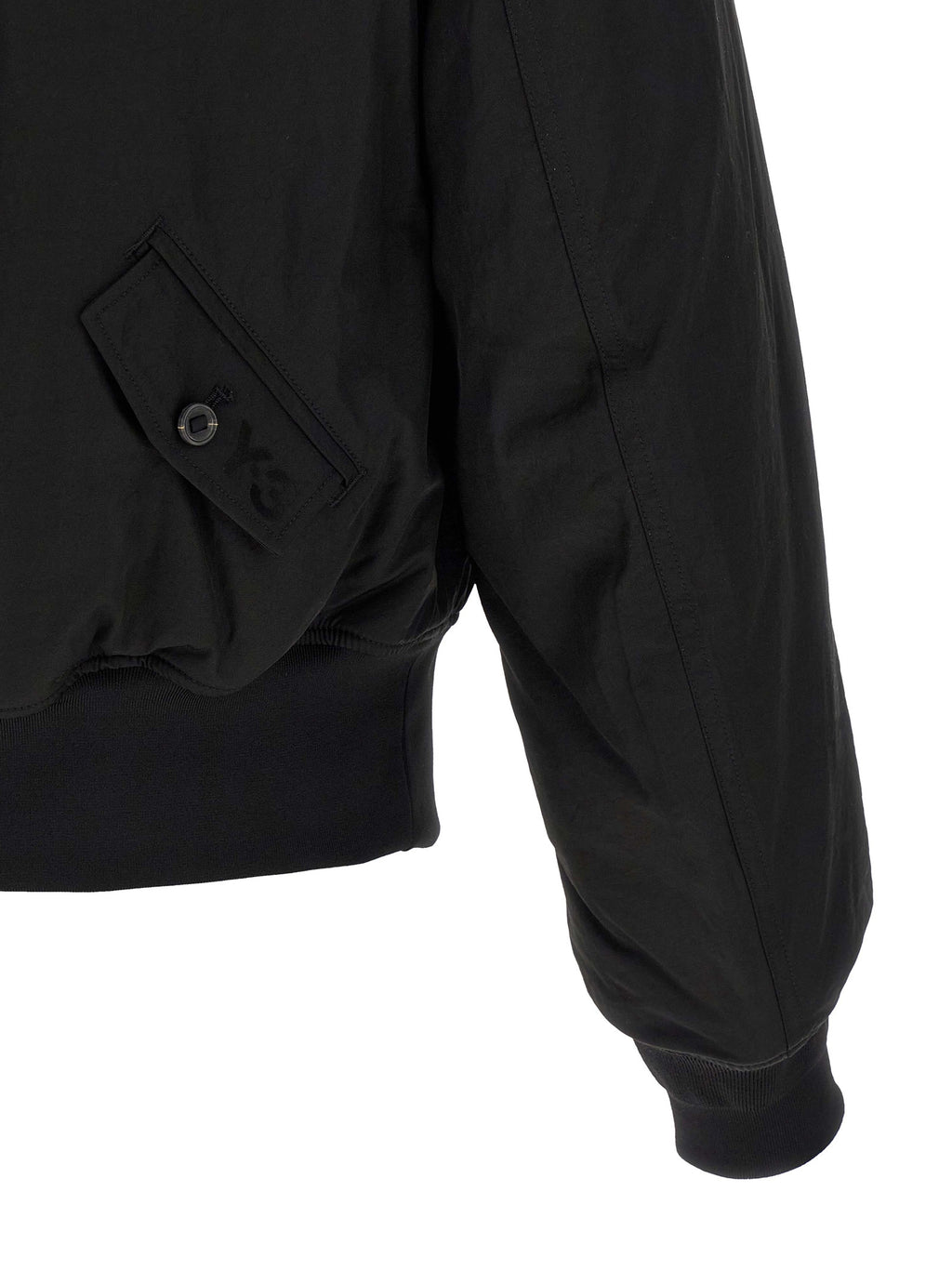 Y-3 Black Polyamide Bomber