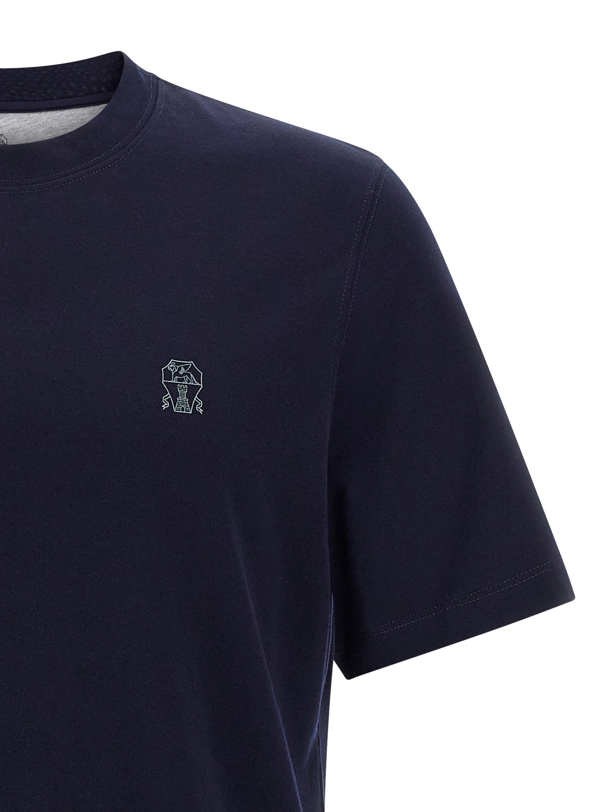 Blue Cotton T-Shirt