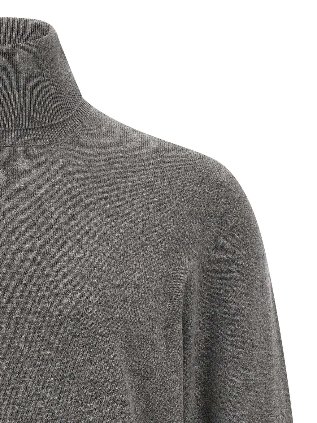 Gray Cashmere Cardigan