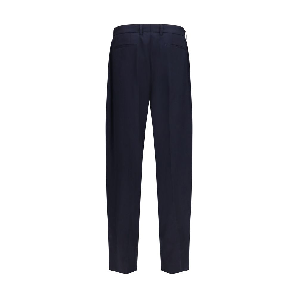 Blue Wool Oves Aries Dress Pants