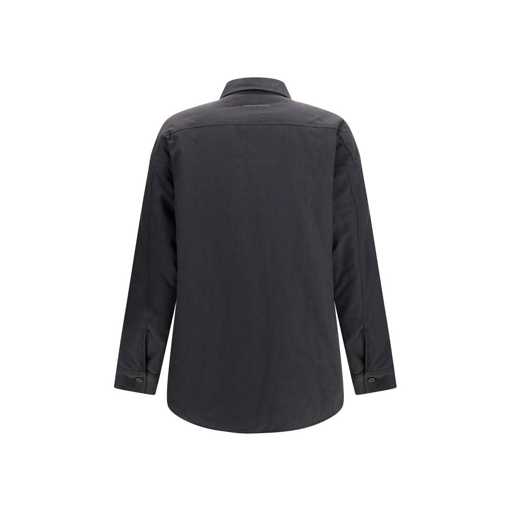 Gray Wool Oves Aries Shirt