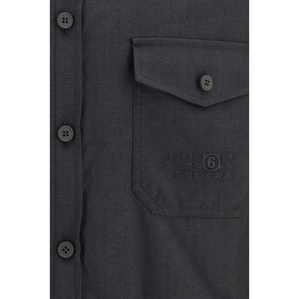 Gray Wool Oves Aries Shirt