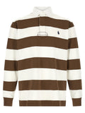 Brown Cotton Polo Shirt