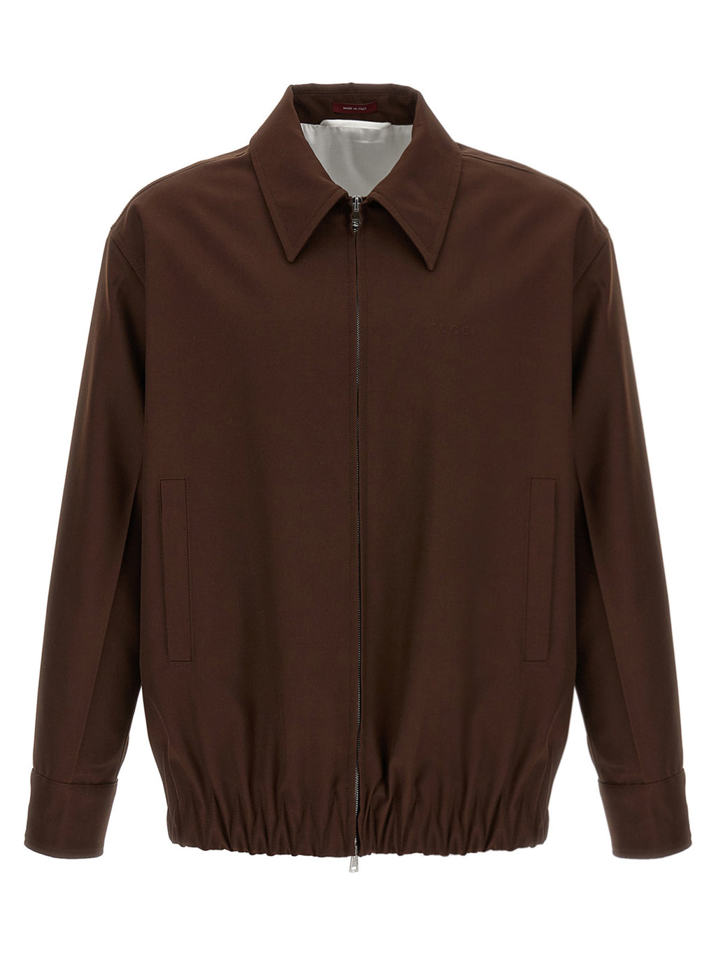 Gucci Brown Wool Long Jacket