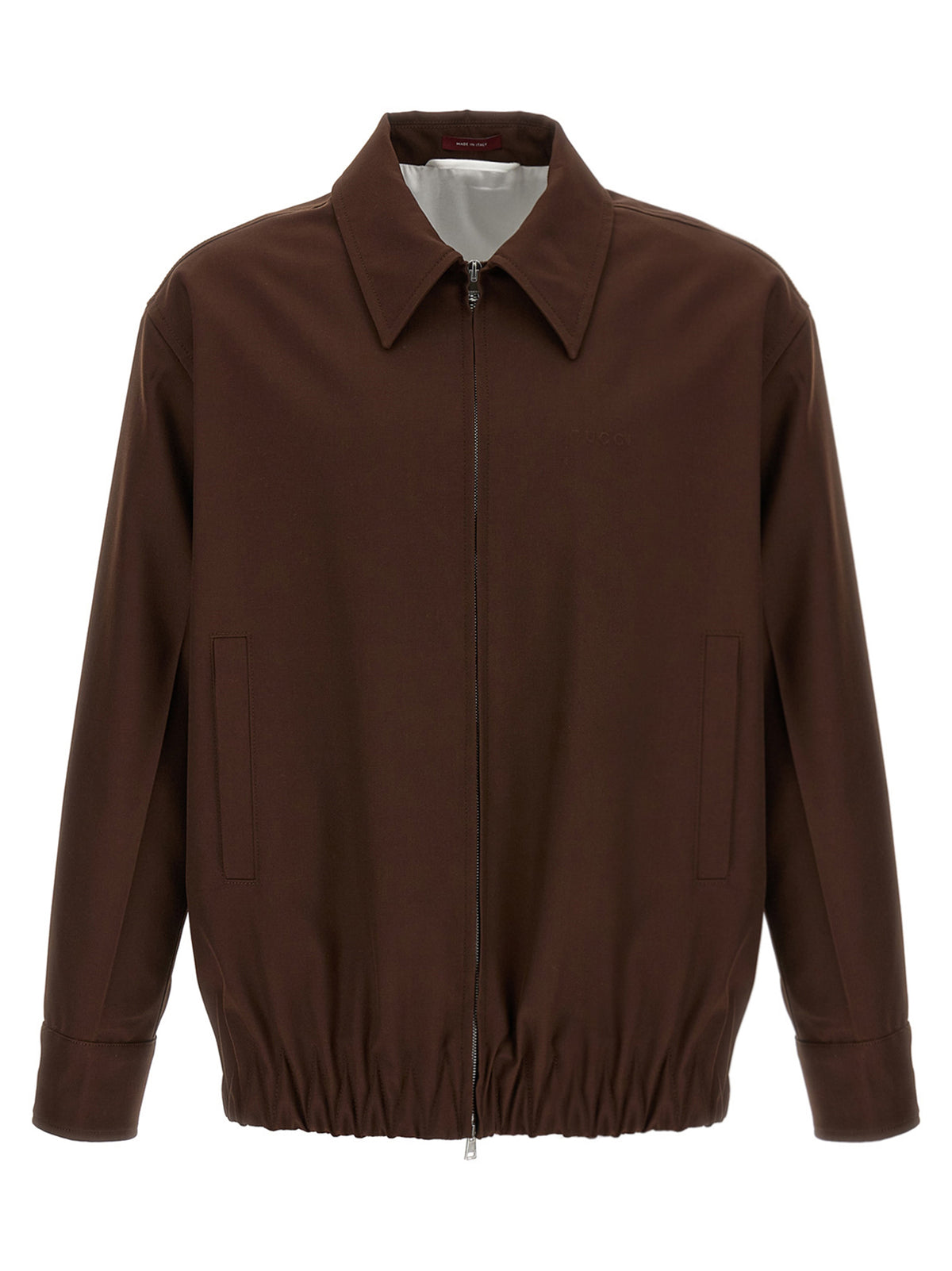 Gucci Brown Wool Long Jacket