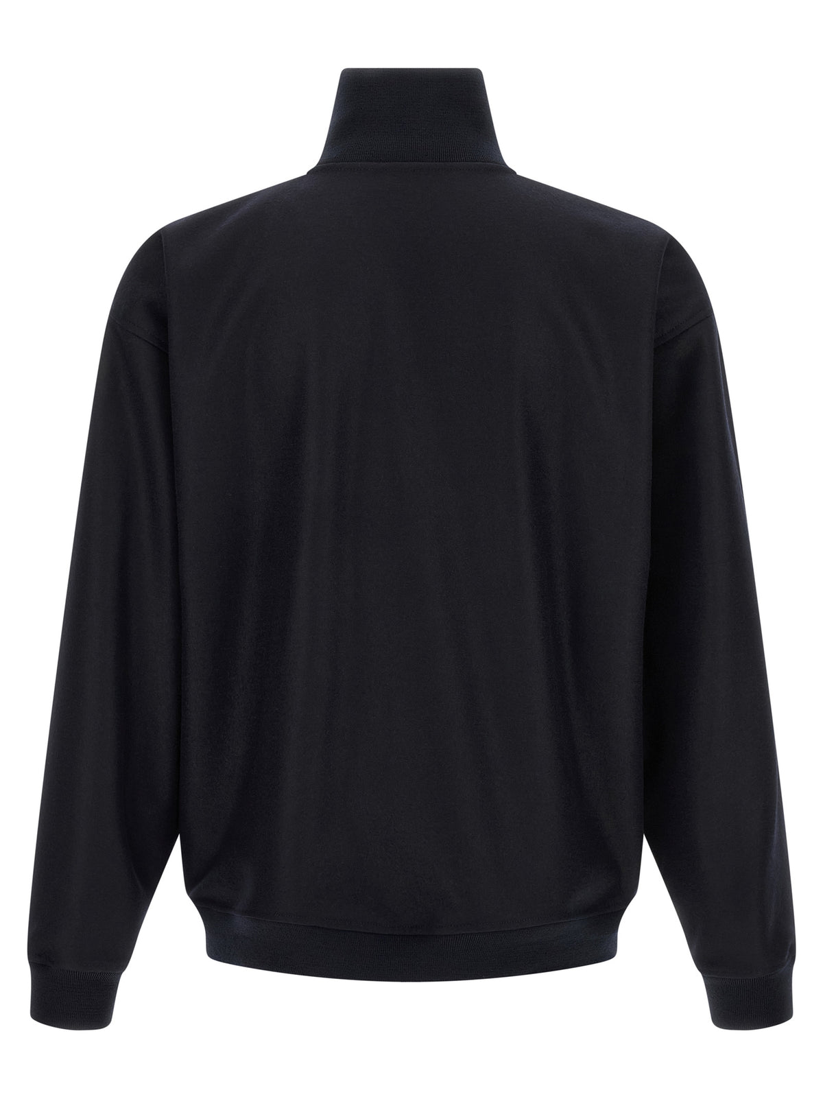 Jil Sander Blue Wool Long Jacket
