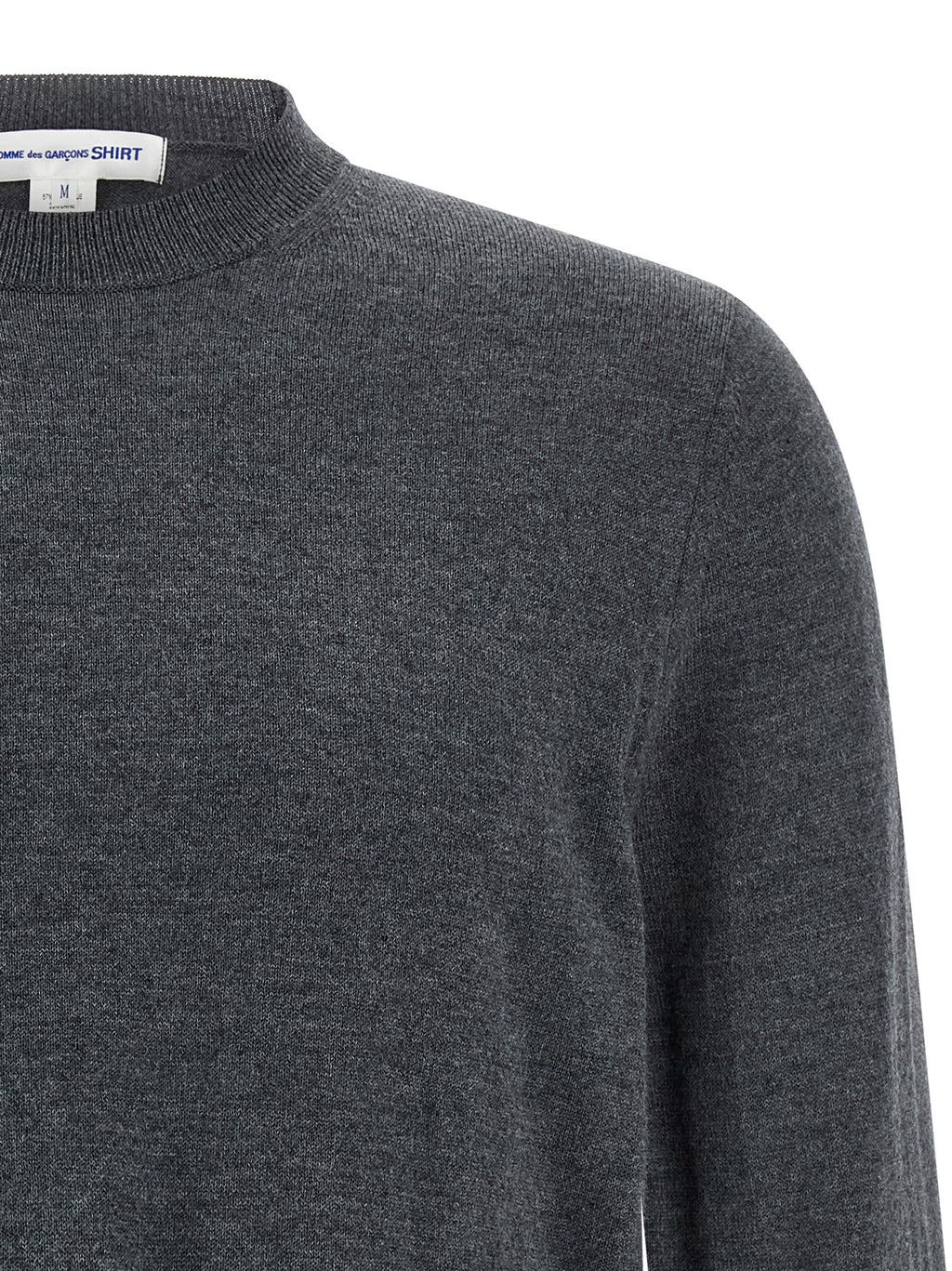 Comme des Garçons Grey Acetate Cardigan