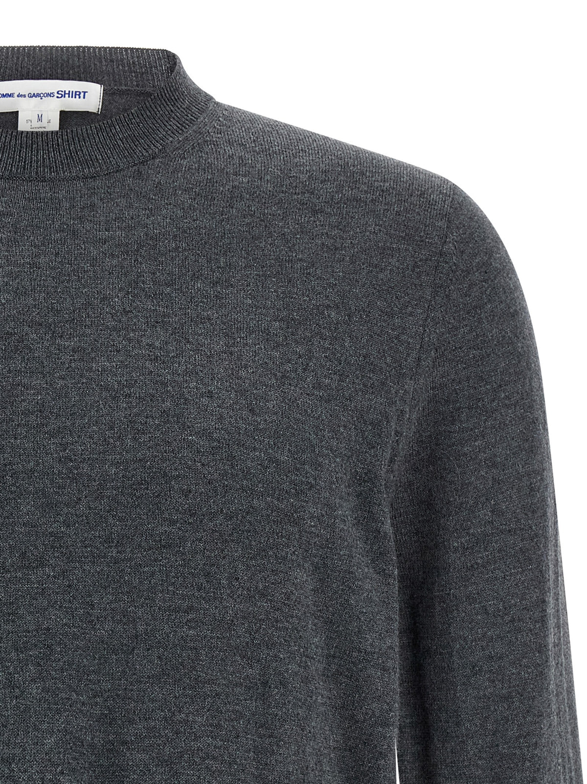 Comme des Garçons Grey Acetate Cardigan