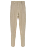 Brunello Cucinelli Brown Cotton Casual Trousers