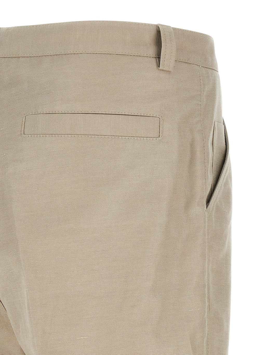 Brunello Cucinelli Brown Cotton Casual Trousers