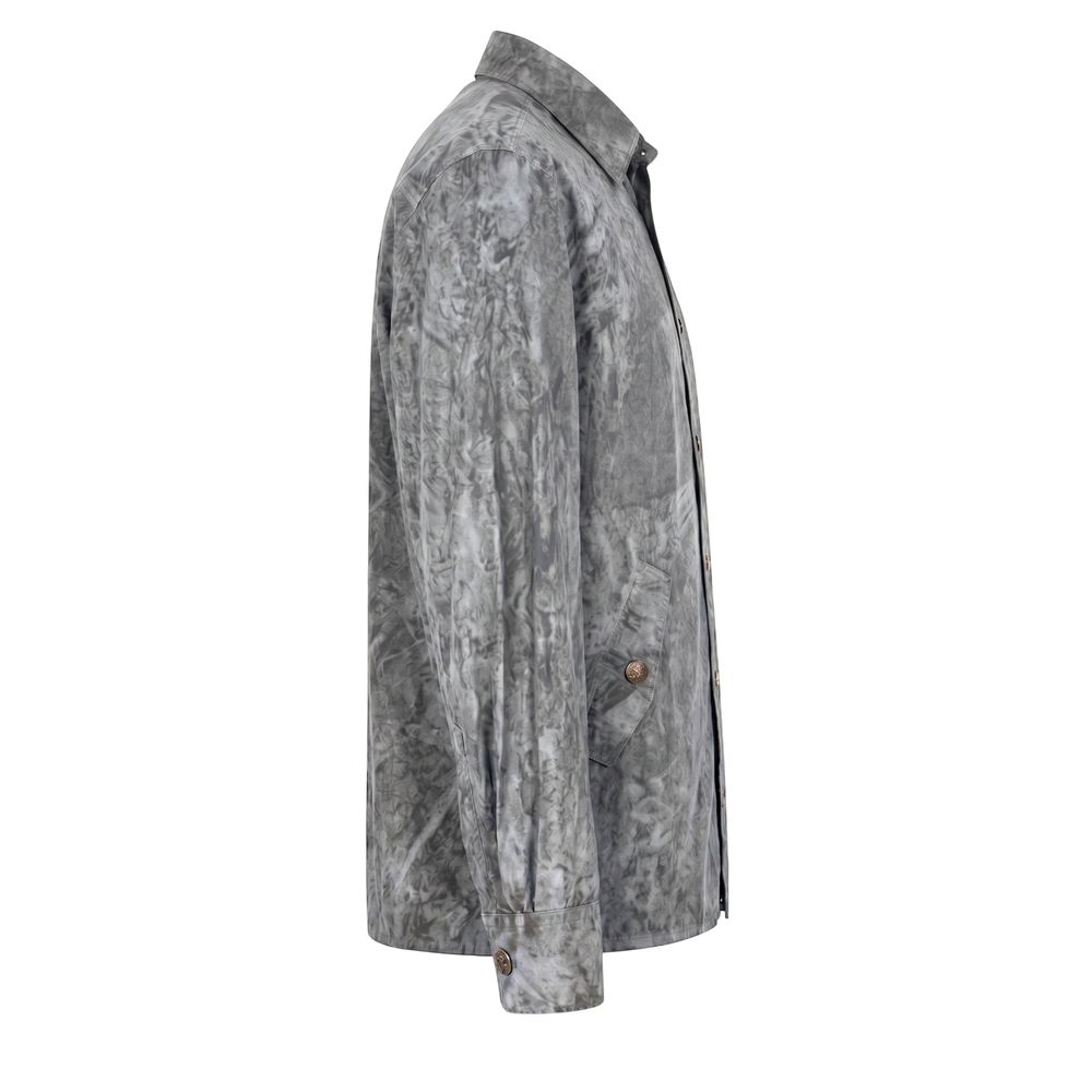 Mr&Mrs Italy Grey Viscose Shirt