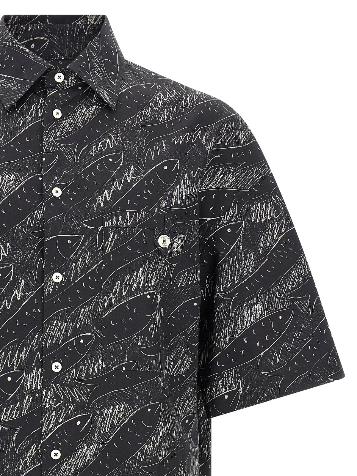 Jacquemus Black Cotton Shirt