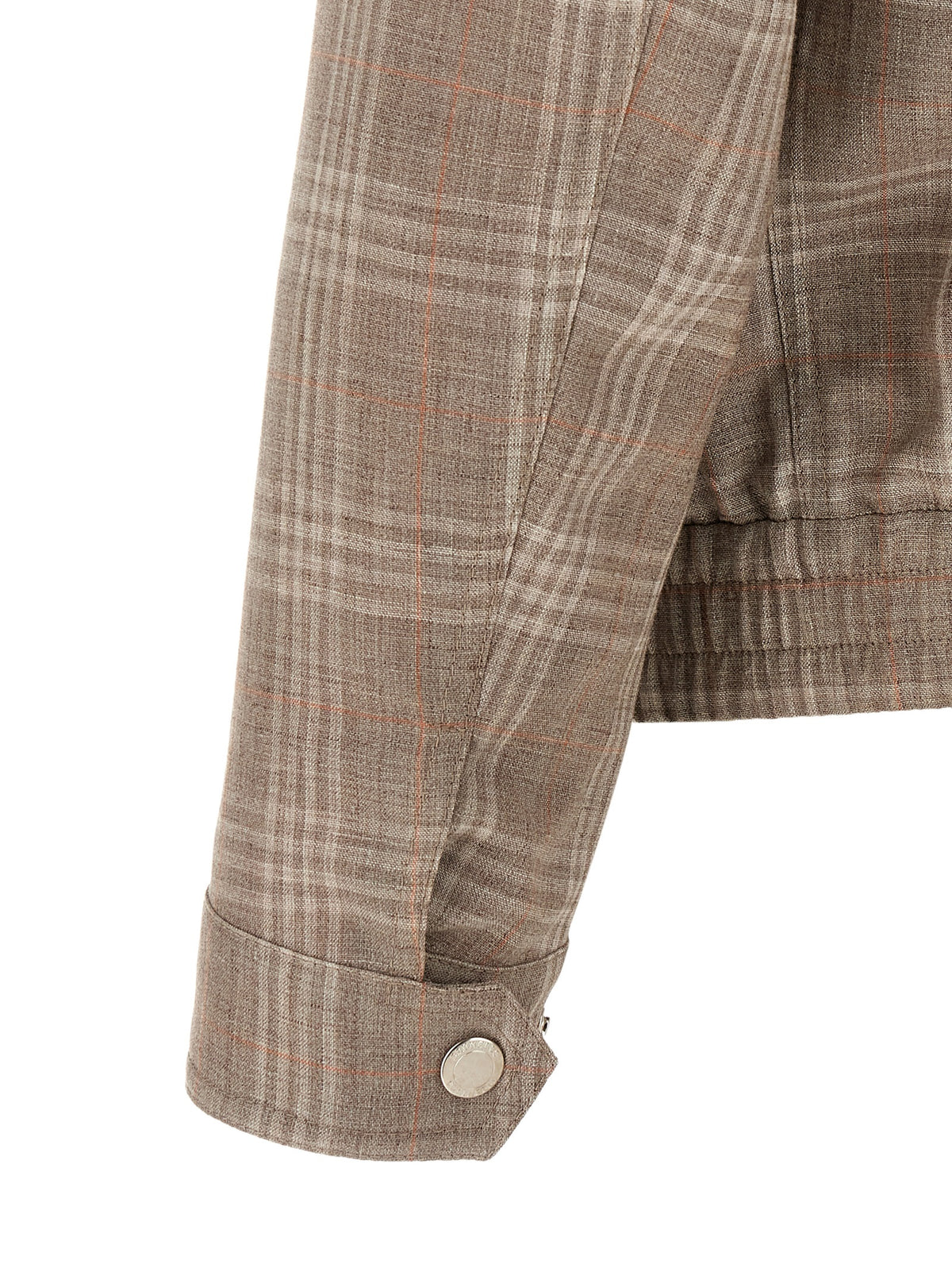 Brunello Cucinelli Brown Wool Long Jacket