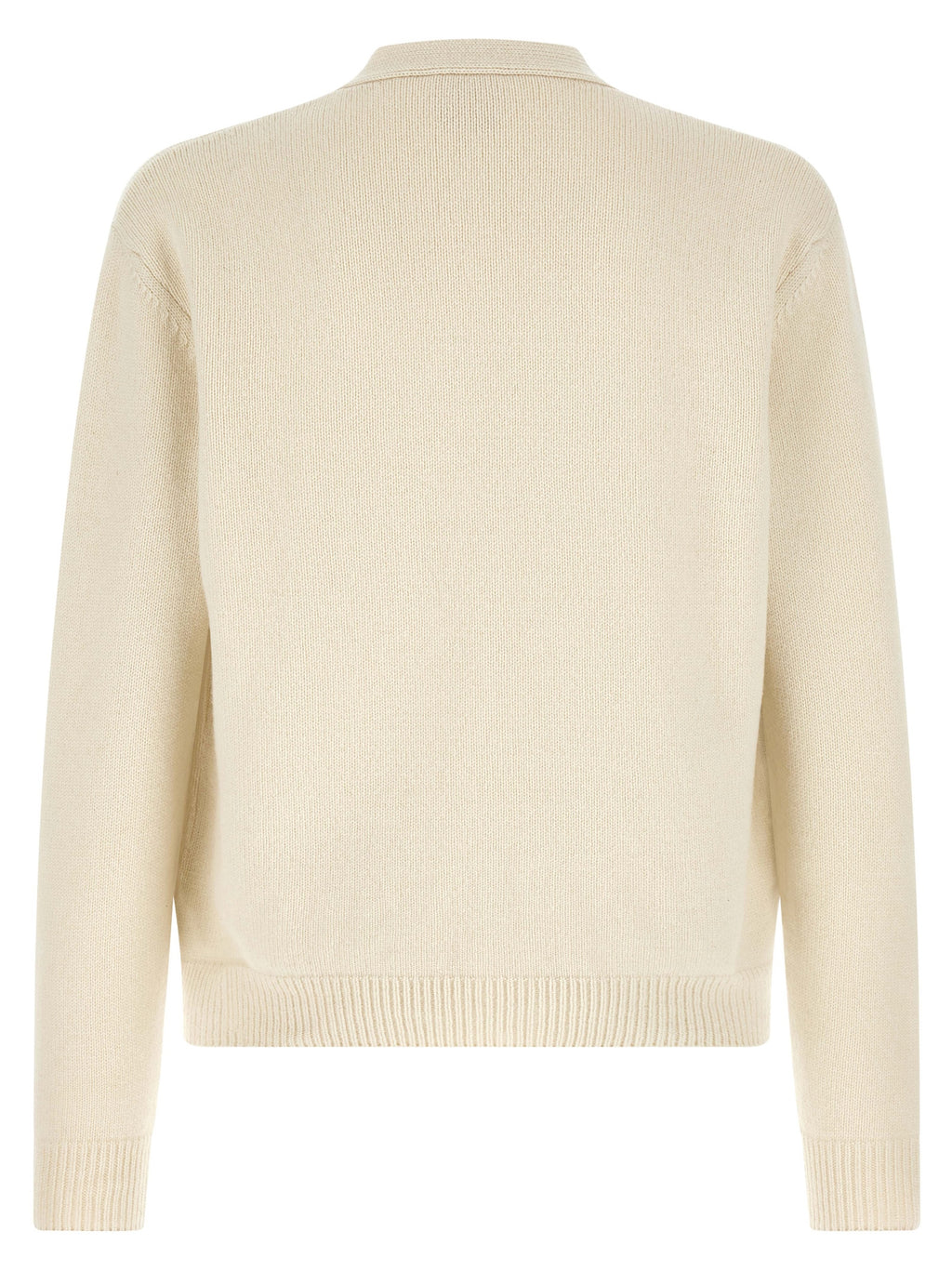 A.P.C. White Wool Cardigan